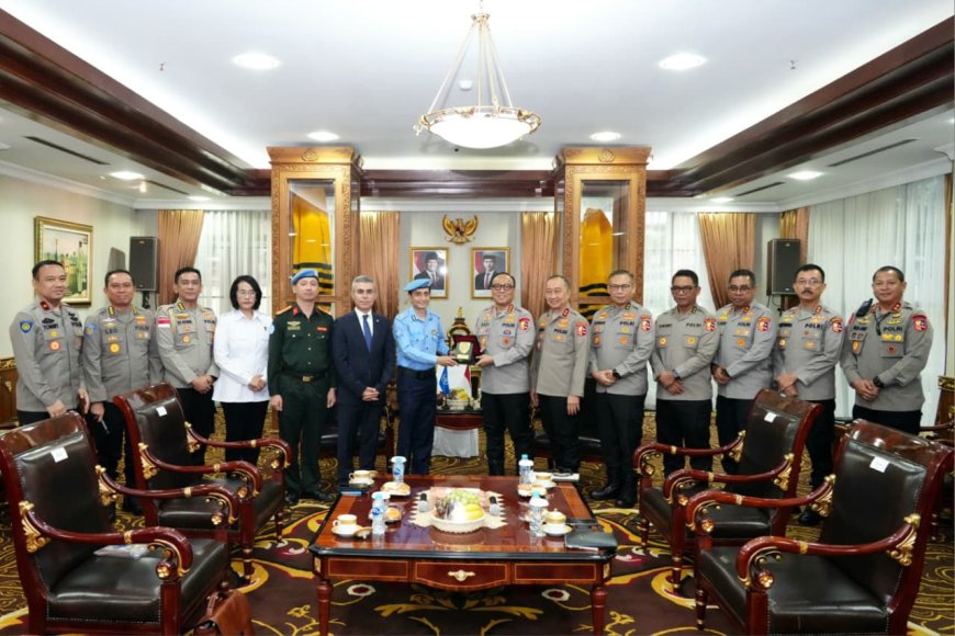 Dukungan Polri untuk Penjaga Perdamaian Dunia Semakin Diperkuat