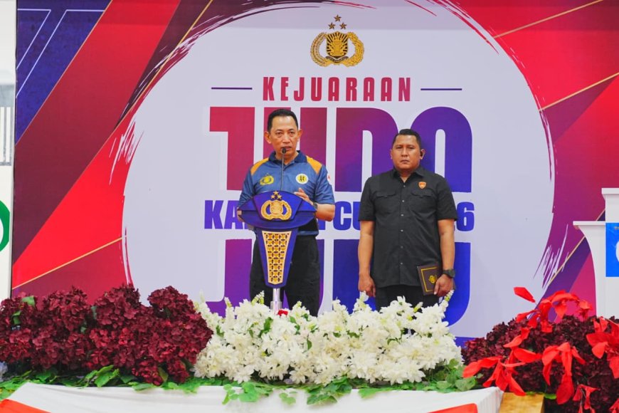 Kapolri Tekankan Judo Cup sebagai Sarana Pembinaan SDM