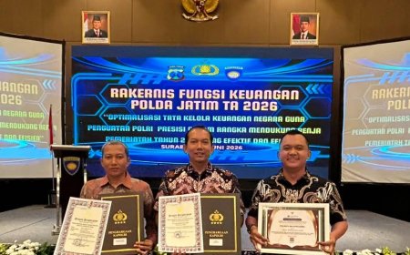 Penghargaan dari Kapolri dan Dirjen Perbendaharaan Jadi Motivasi Tingkatkan Kinerja
