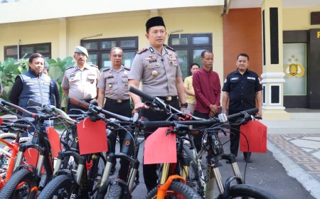 Tim URC Berhasil Membongkar Aksi Pencurian Sepeda Terorganisir