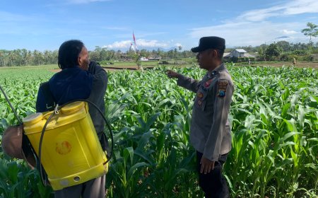 Polres Malang Bangun Sinergi dengan Petani untuk Jaga Pasokan Pangan